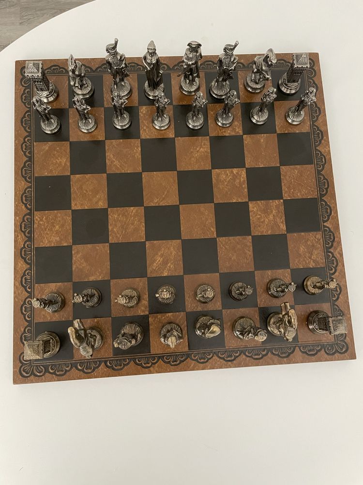 Vendo xadrez italiano peças aço inoxidavel