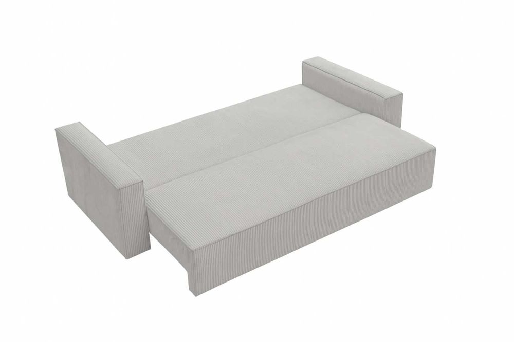 SOFA NOYO wygodna KANAPA 230 cm Z FUNKCJĄ SPANIA pojemnik na pościel