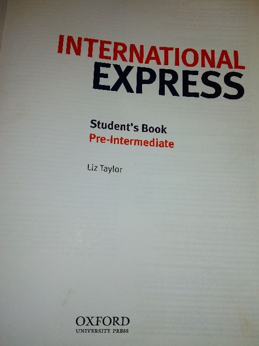 International express student's book pre- intermediate Oxford business