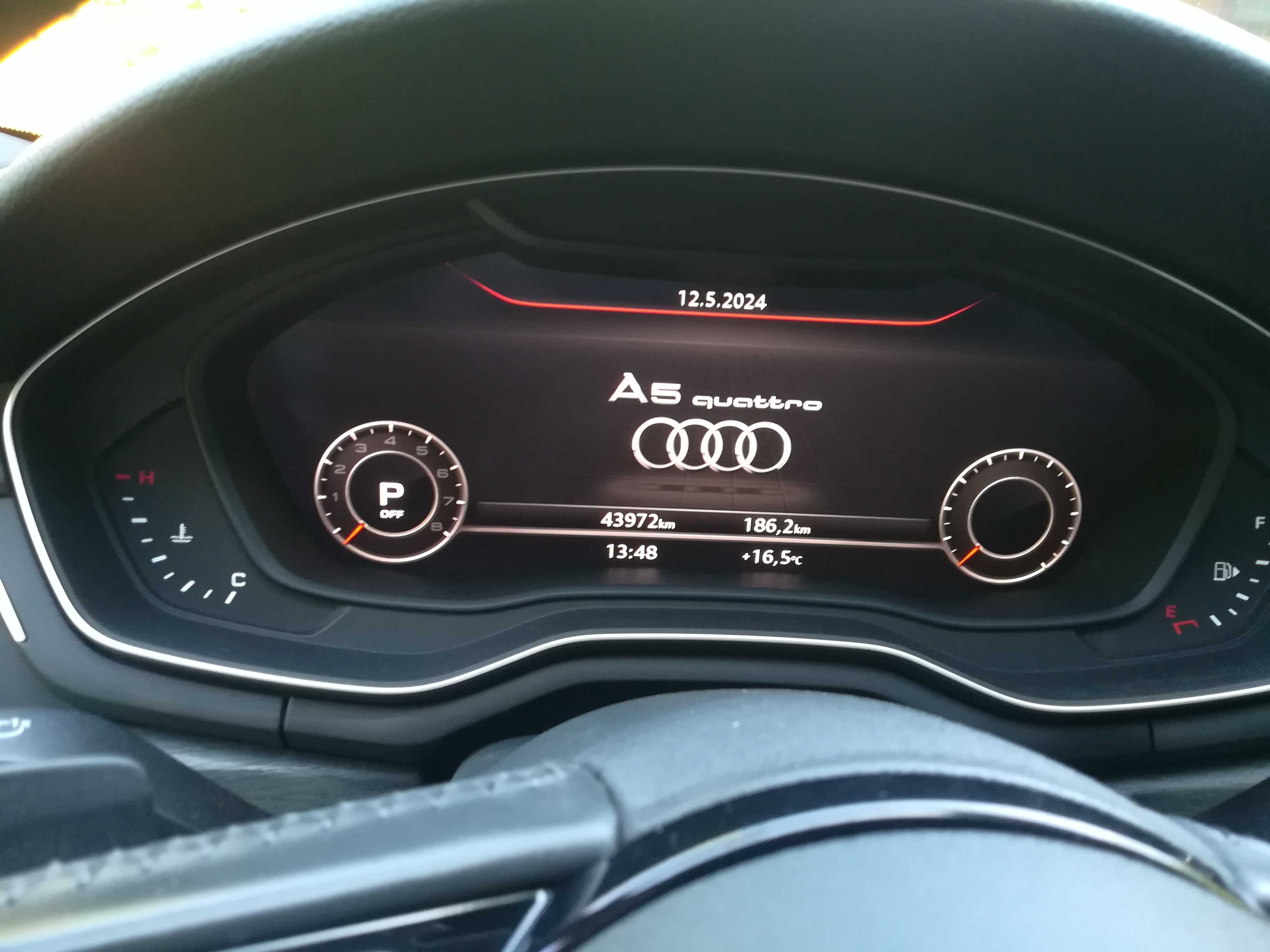 Audi A5 Quattro Premium Plus S-line 2018 r,