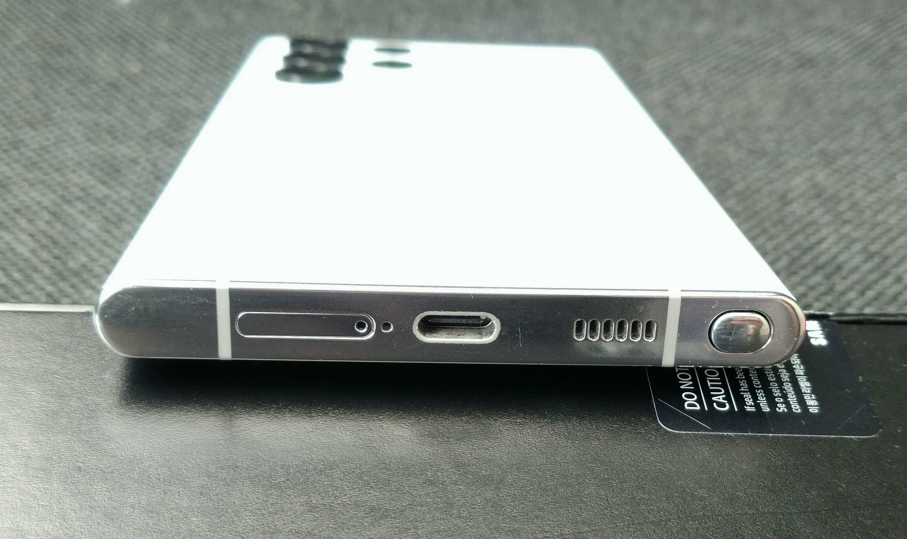 Samsung Galaxy S22 Ultra Phantom White. SM-908B/DS