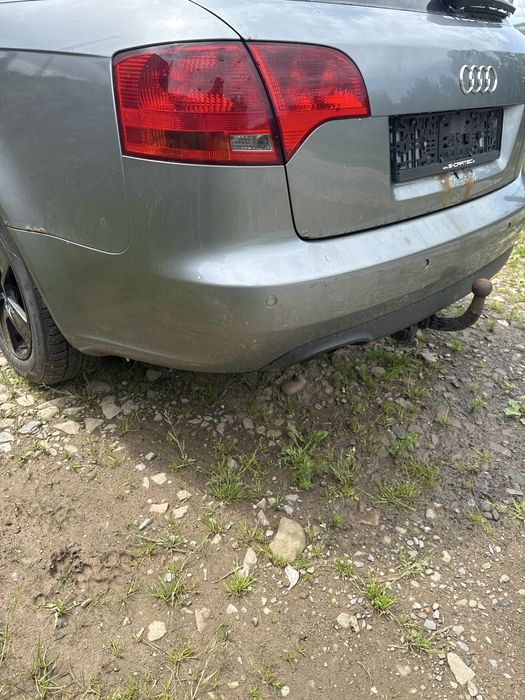 Zderzak tyl avant kombi audi a4 b7 ly7g pdc