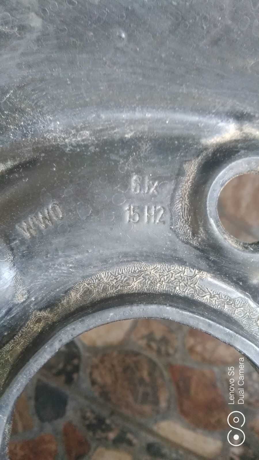 Залізні диски R15 5x112 6Jx15H2 ET47 DIA 57,1 . Для авто групи VAG.