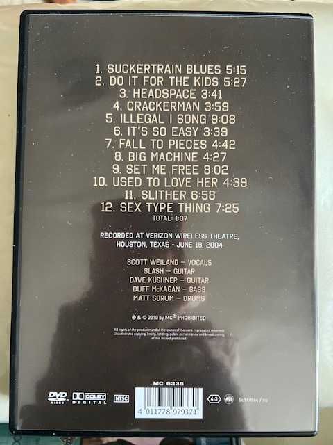 Velvet Revolver Live in Houston Texas