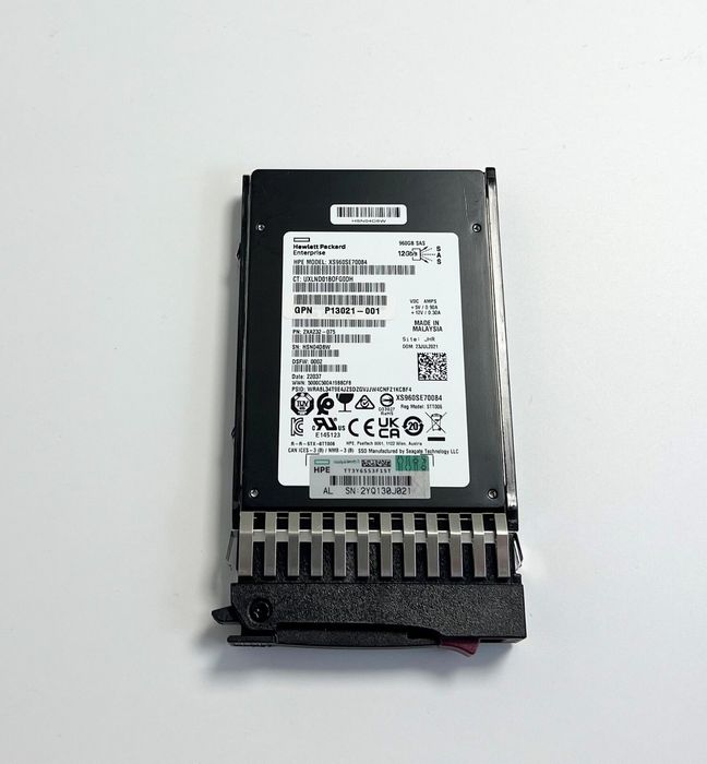 SSD HPE 960GB XS960SE70084, 12Gb/s, серверний (2807)