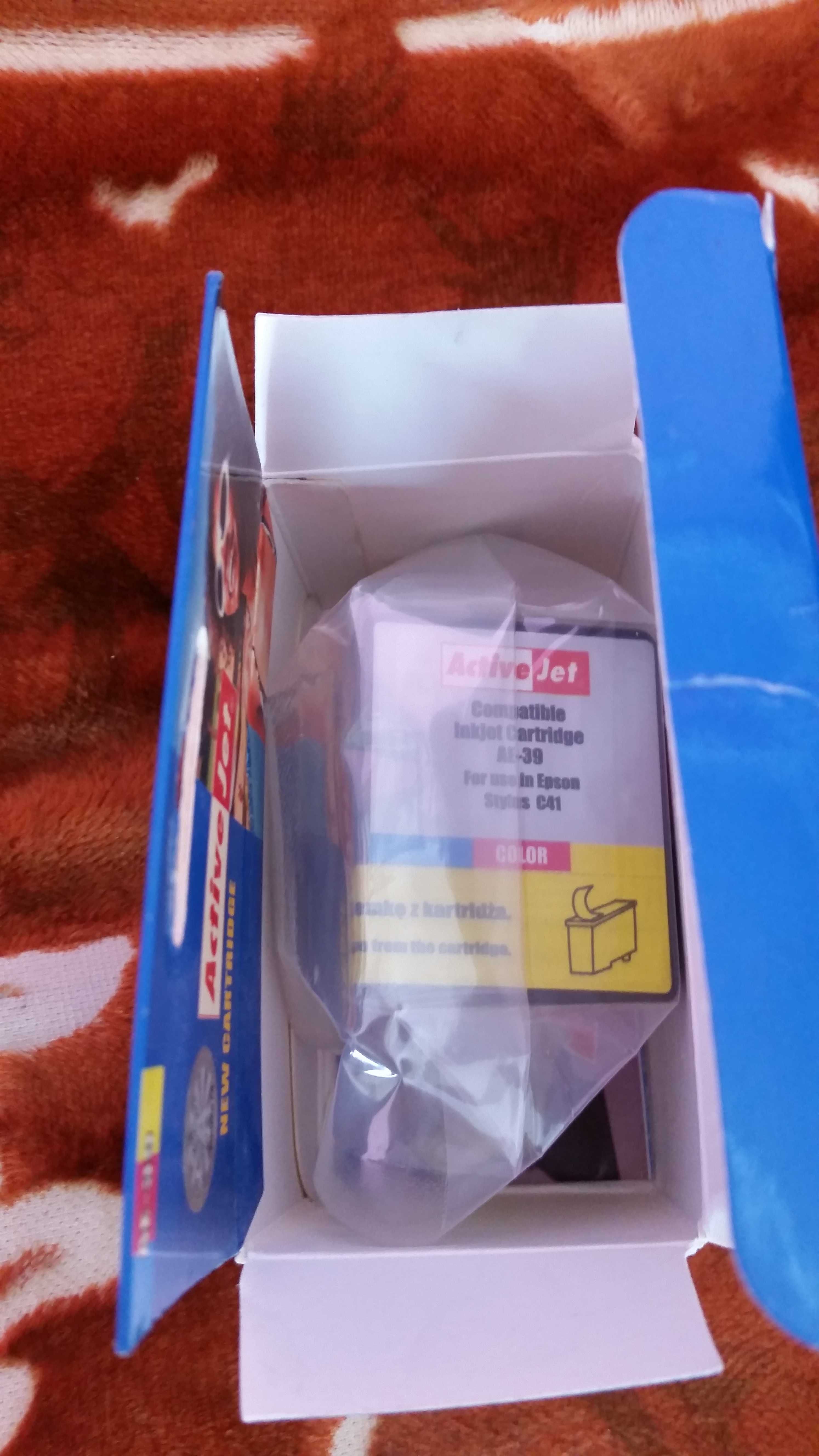Tusze do drukarki EPSON Stylus ACTIVEJET AE-39 i GRATIS AE-038