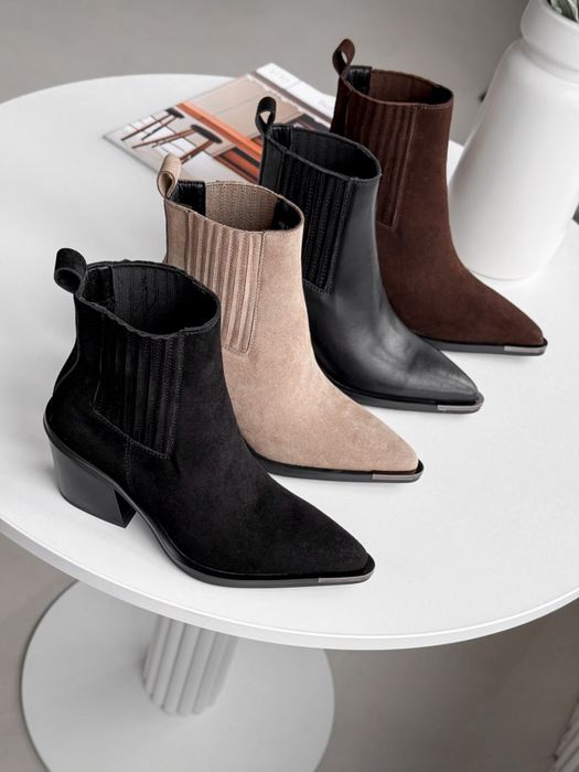 Козаки ковбойки натуральна замша | шкіра