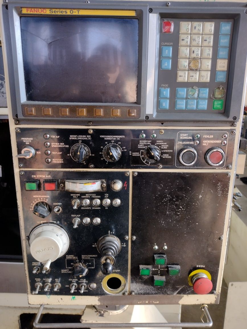 Tokarka CNC Wasino LJ-3B plus robot
