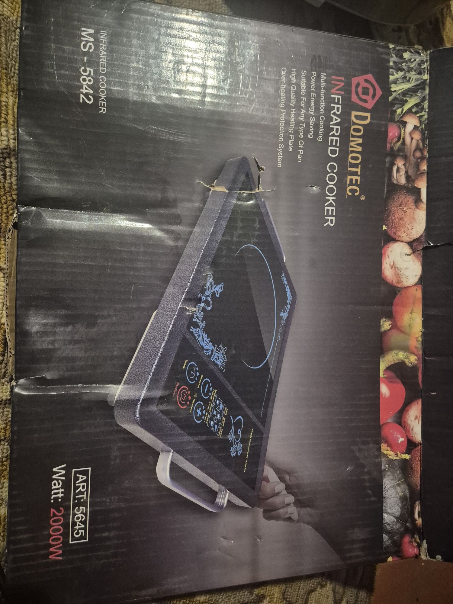 Інфрачервона плита Domotec MS-5842