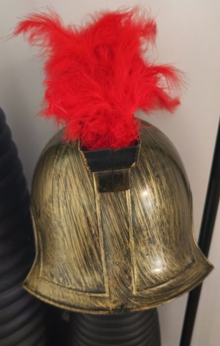 Hełm Rzymianina z pióropuszem