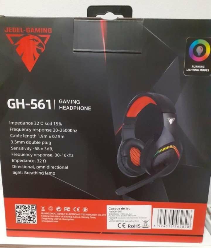 Sprzedam nowe słuchawki Gaming Headphone GH-5610