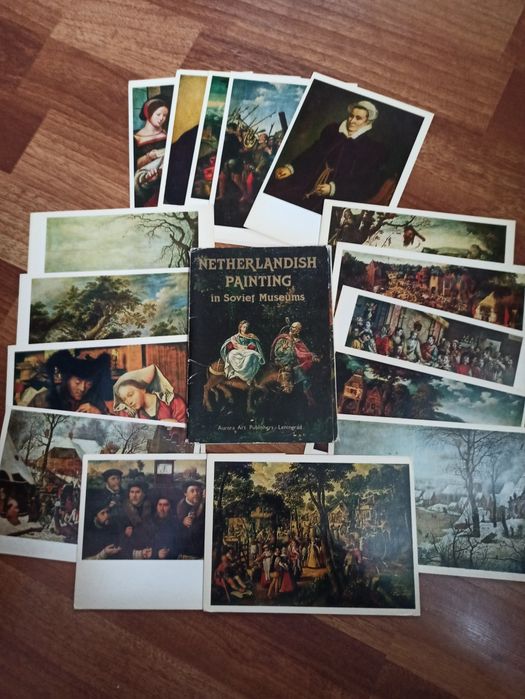 Набор открыток Голландская жанровая живопись.Эрмитаж