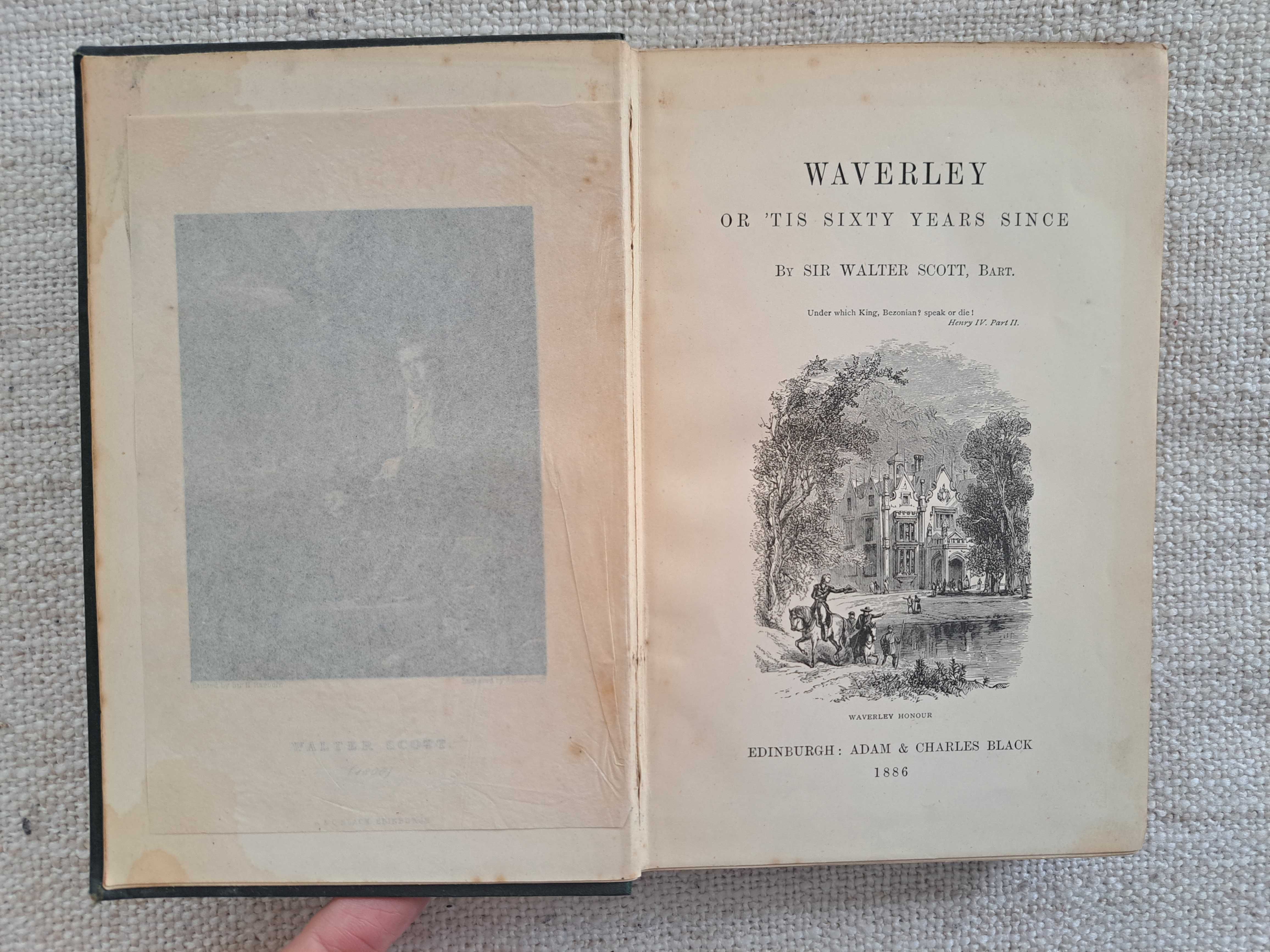 1886 rok. Waverley. Walter Scott