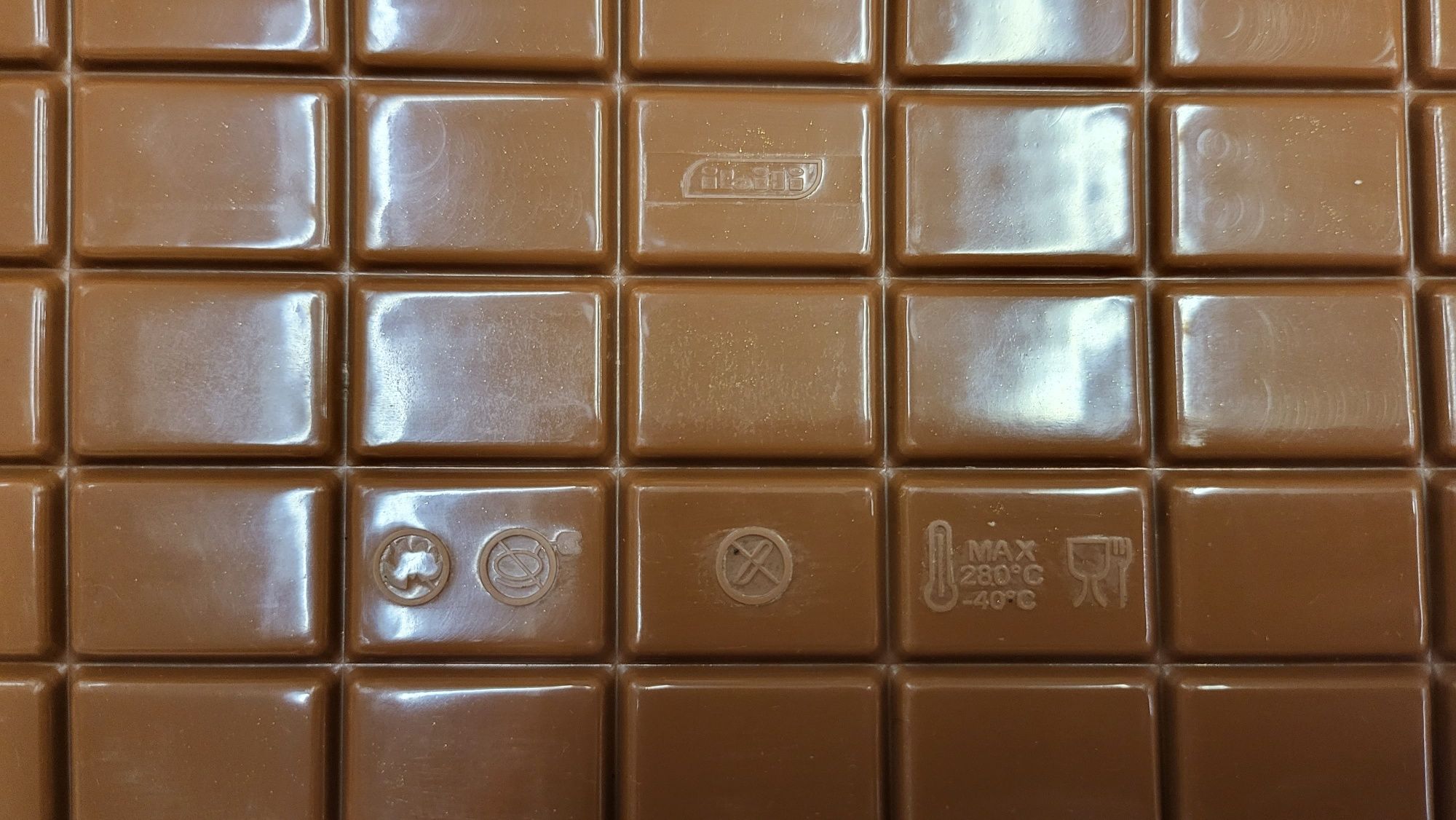 Foremki formy silikonowe na tabliczkę czekolady