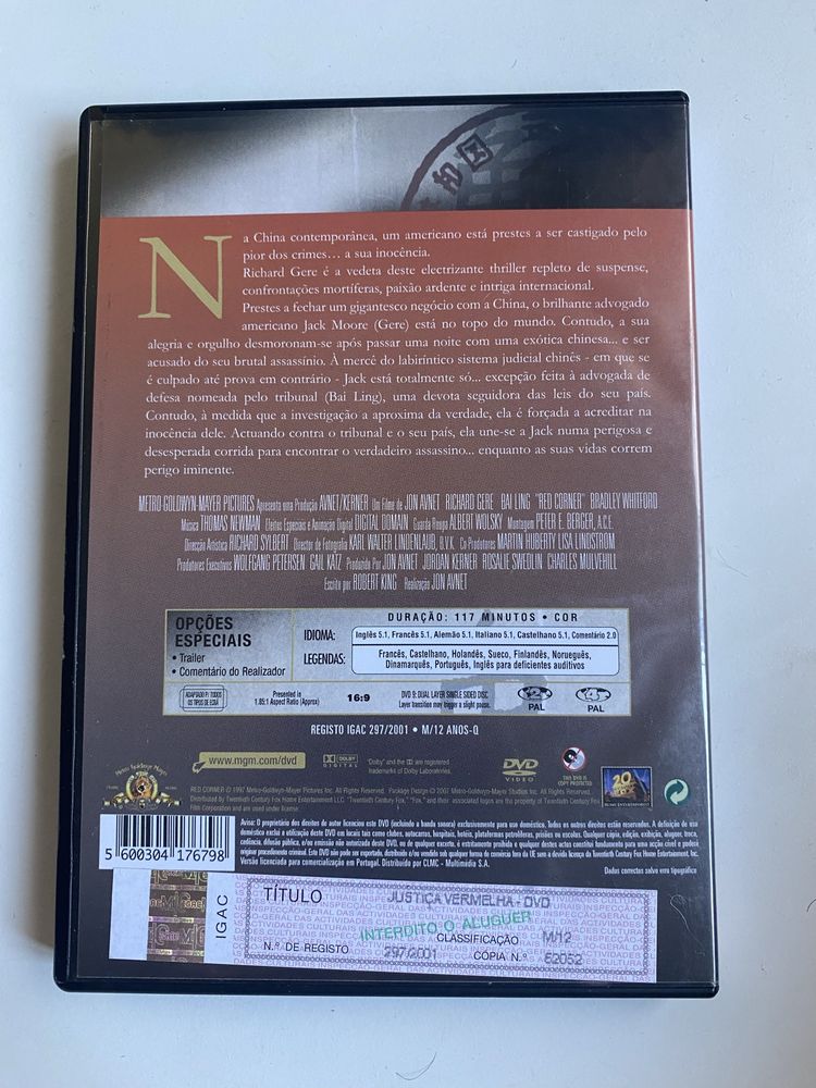 Filme Jústiça Vermelha