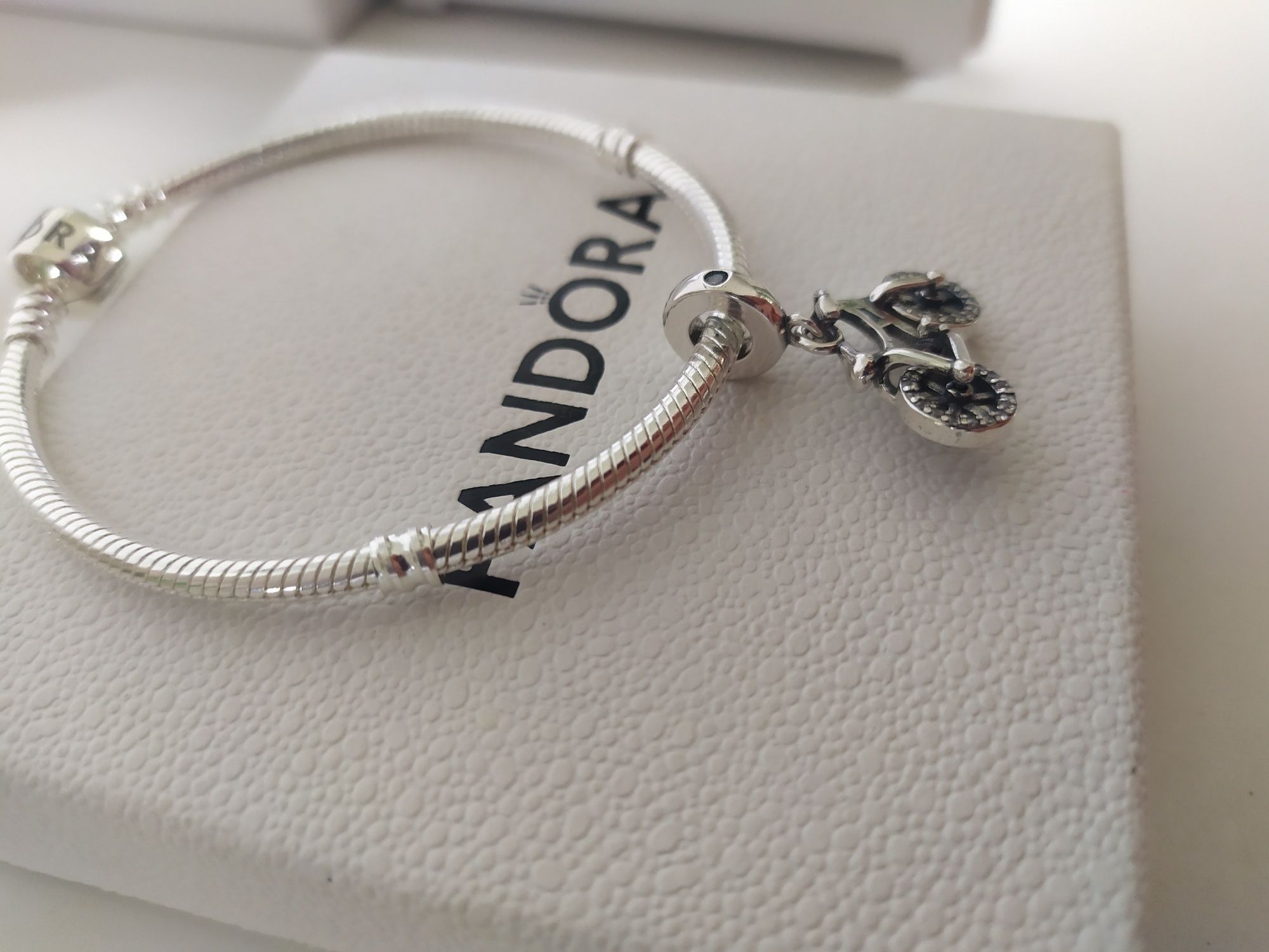 Zawieszka charms rower do Pandora NOWY S925