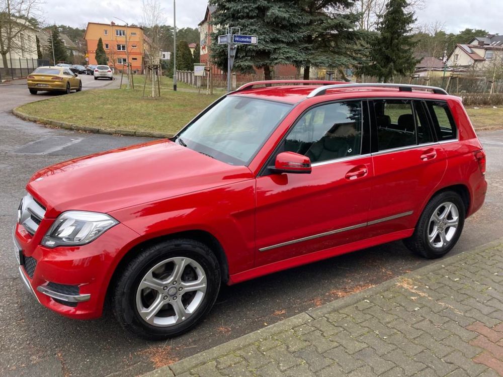 Zamiana/Mercedes Glk Czerwony