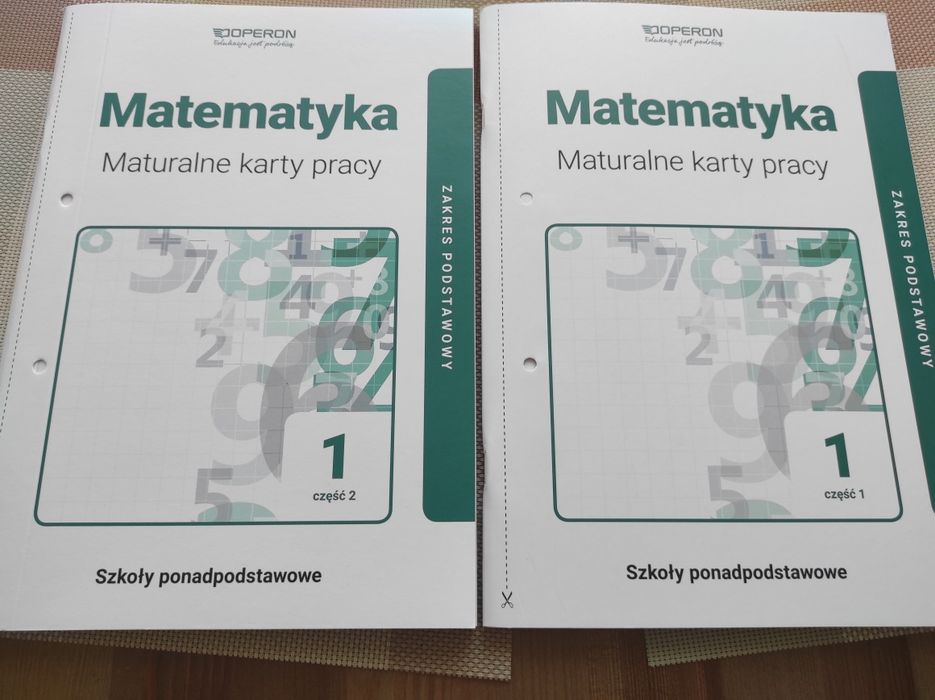 Matematyka maturalne karty pracy cz.2 operon