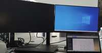 2x Monitor LED Dell P2219h 22 " 1920 x 1080 px IPS / PLS plus uchwyt