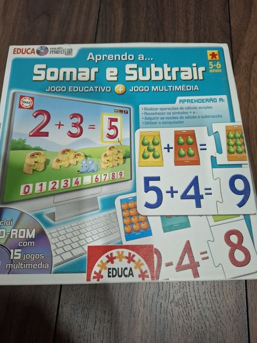 Jogos de somar e subtrair