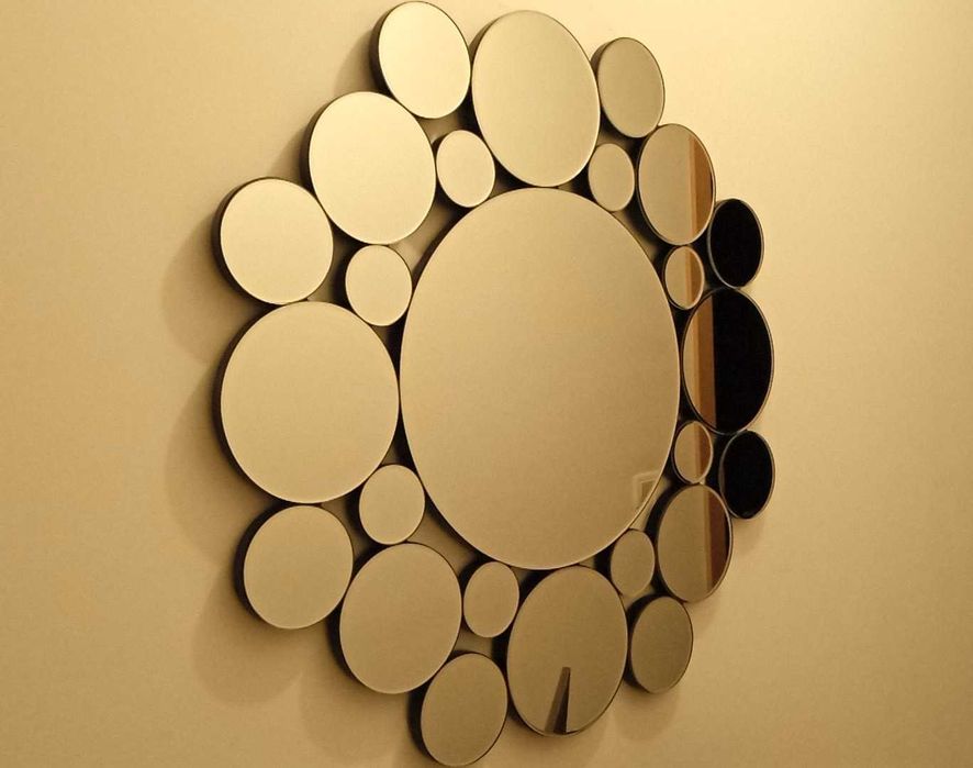 Espelho decorativo 80x80x2