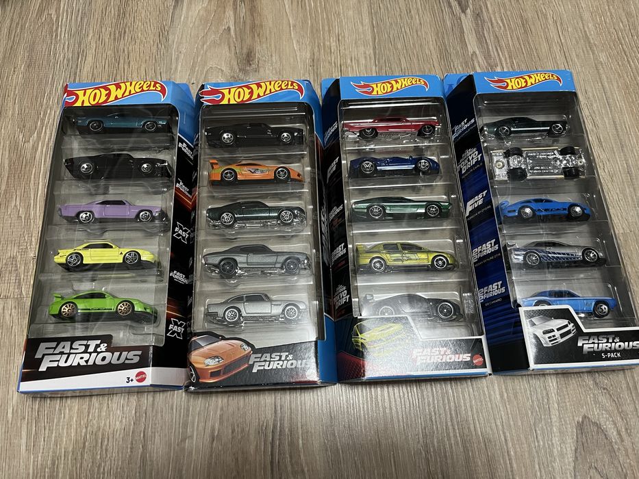 Продам hot wheels 5 pack fast furious audi mazda mx5 miata rx7 bmw