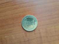 Монета 1 гривня 2012 год непрочекан гурта