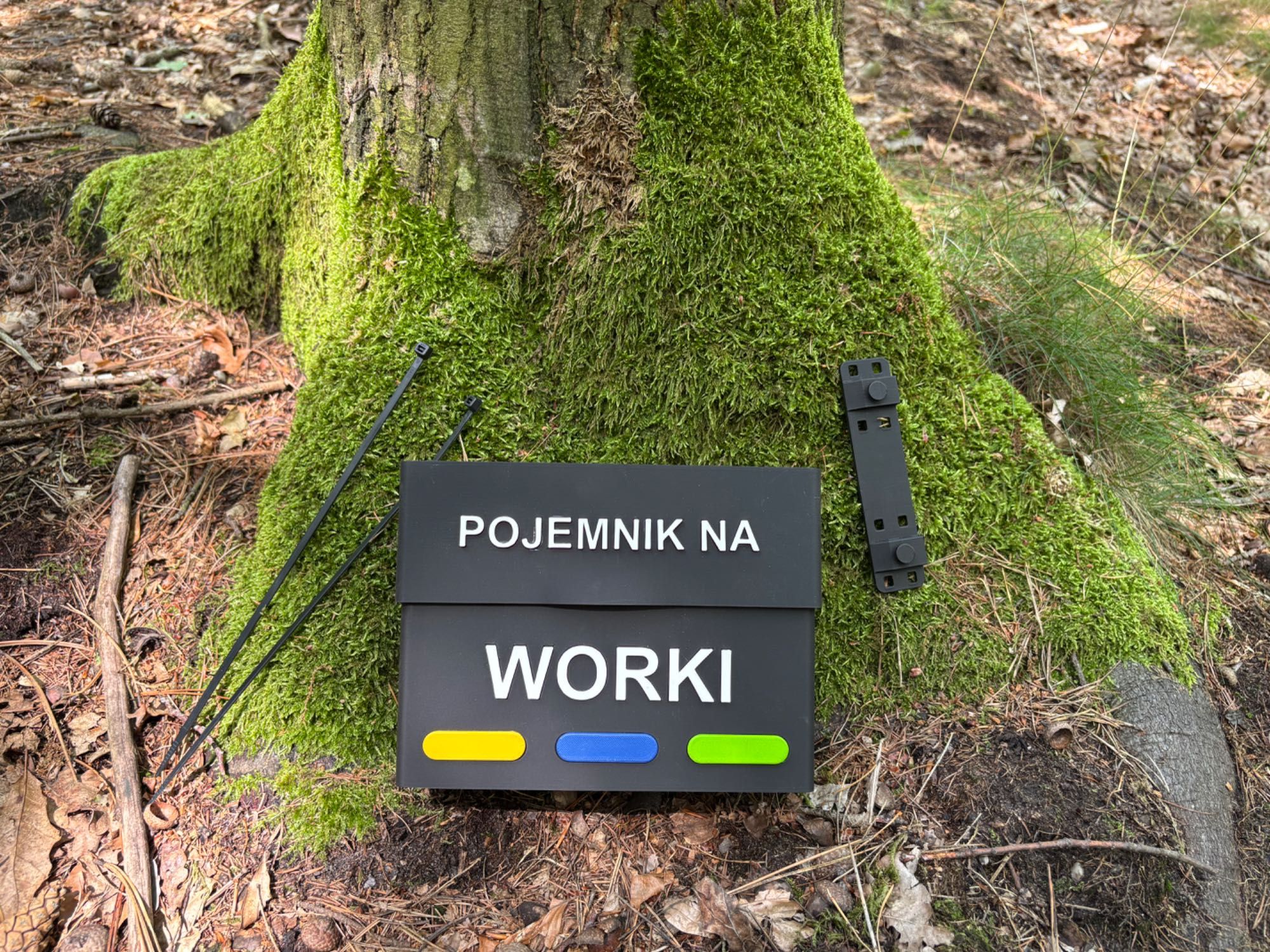 Pojemnik na worki do segregacji - pojemnik na worki na śmieci