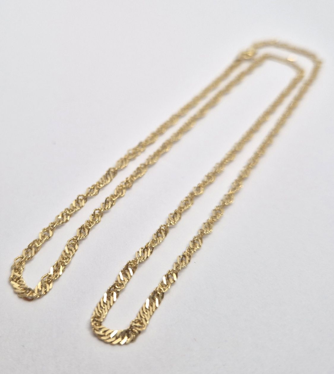 Łańcuszek złoty 5,63g, złoto 18 KT, Komis Jasło Czackiego