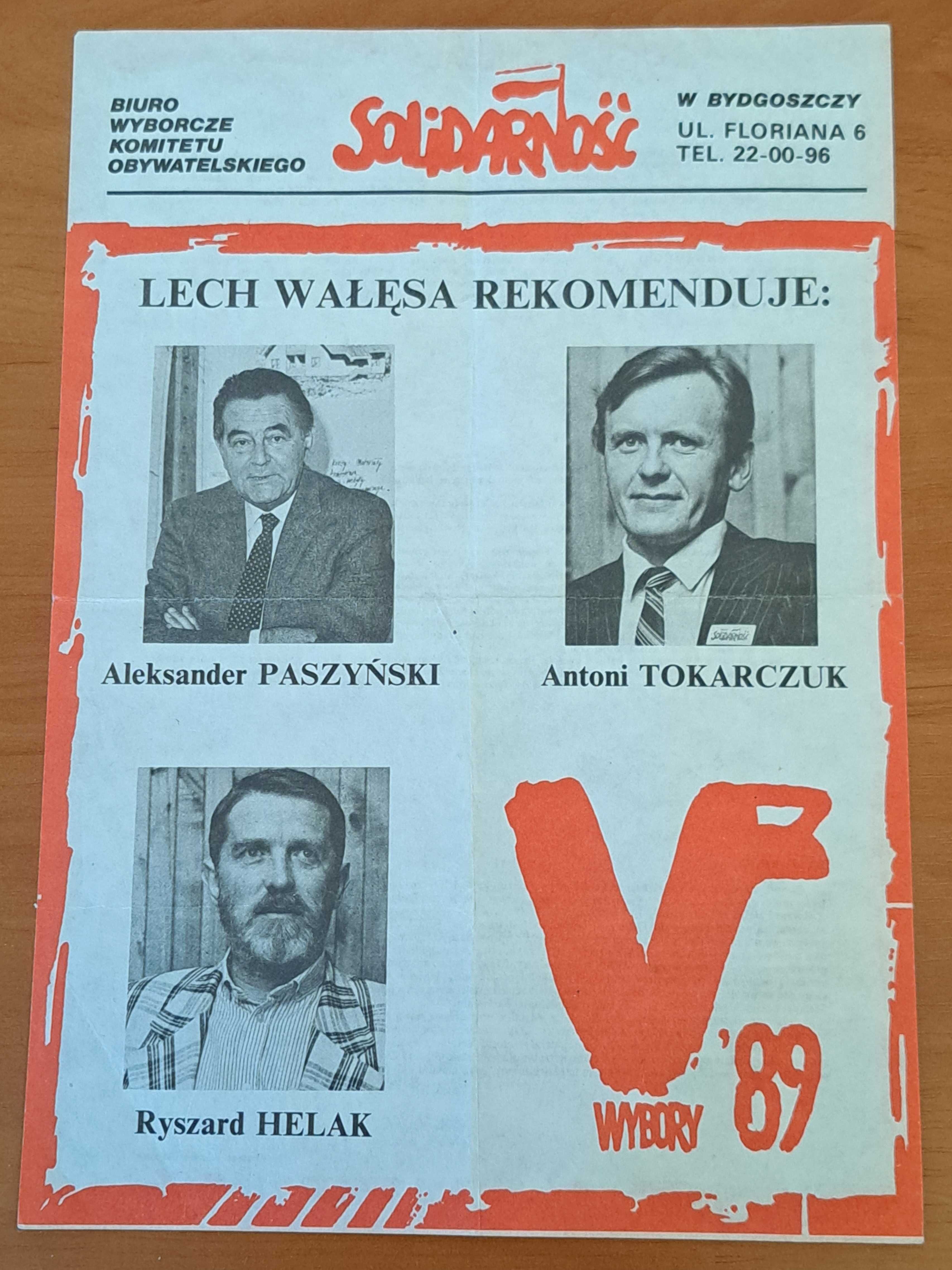 Odznaki statut Solidarność 1980 broszury cegiełka lata 80 XX wieku