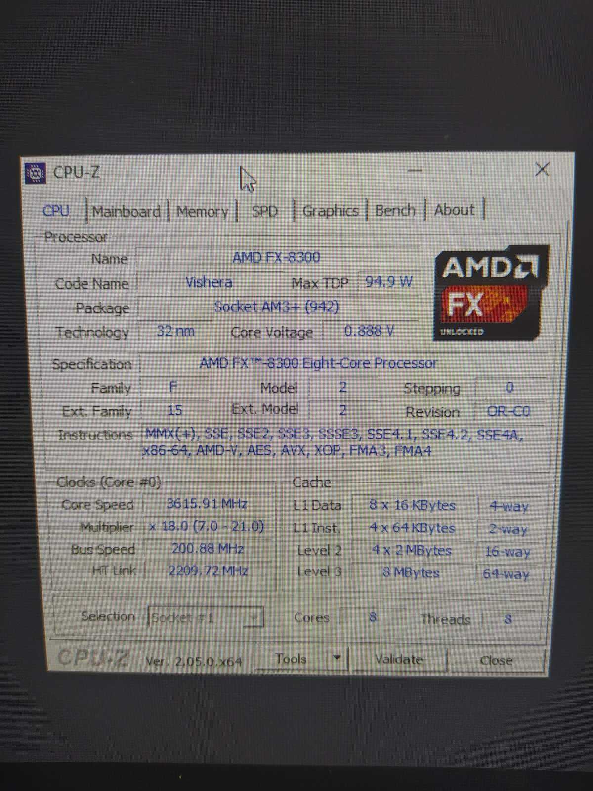 Продам Ігровий Компьютер/ AMD FX-8300 / AMD RX-580 / 8GB ОЗУ