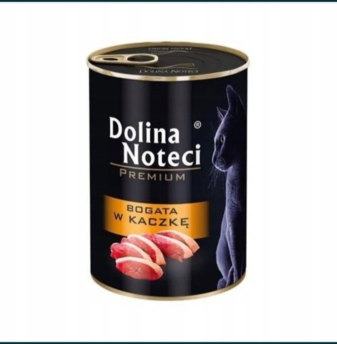 Dolina Noteci Premium 12x 400g Mokra Karma dla Kotów Jagnięcina Kaczka