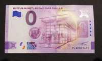 Banknot 0 Euro Souvenir Muzeum Monet Jana Pawła ll