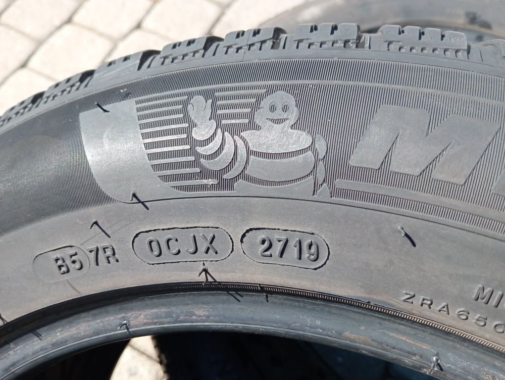 2 opony zimowe Michelin Alpin 6  205/60r16 stan bdb