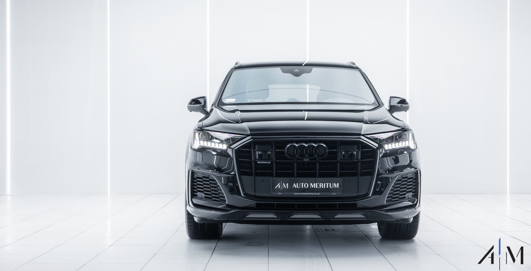 Audi Q7 Salon PL, S-Line, Matrix, Wentylowane fotele, Soft Close, FV23%