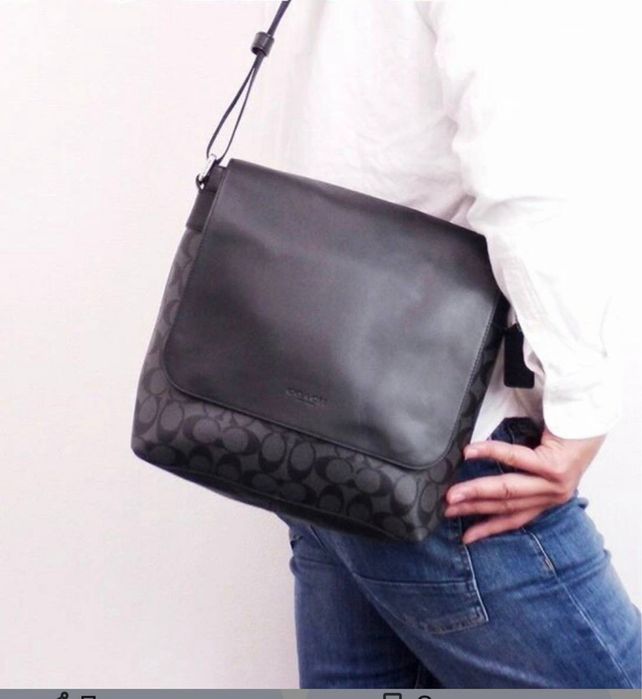 Шкіряна сумка coach оригінал