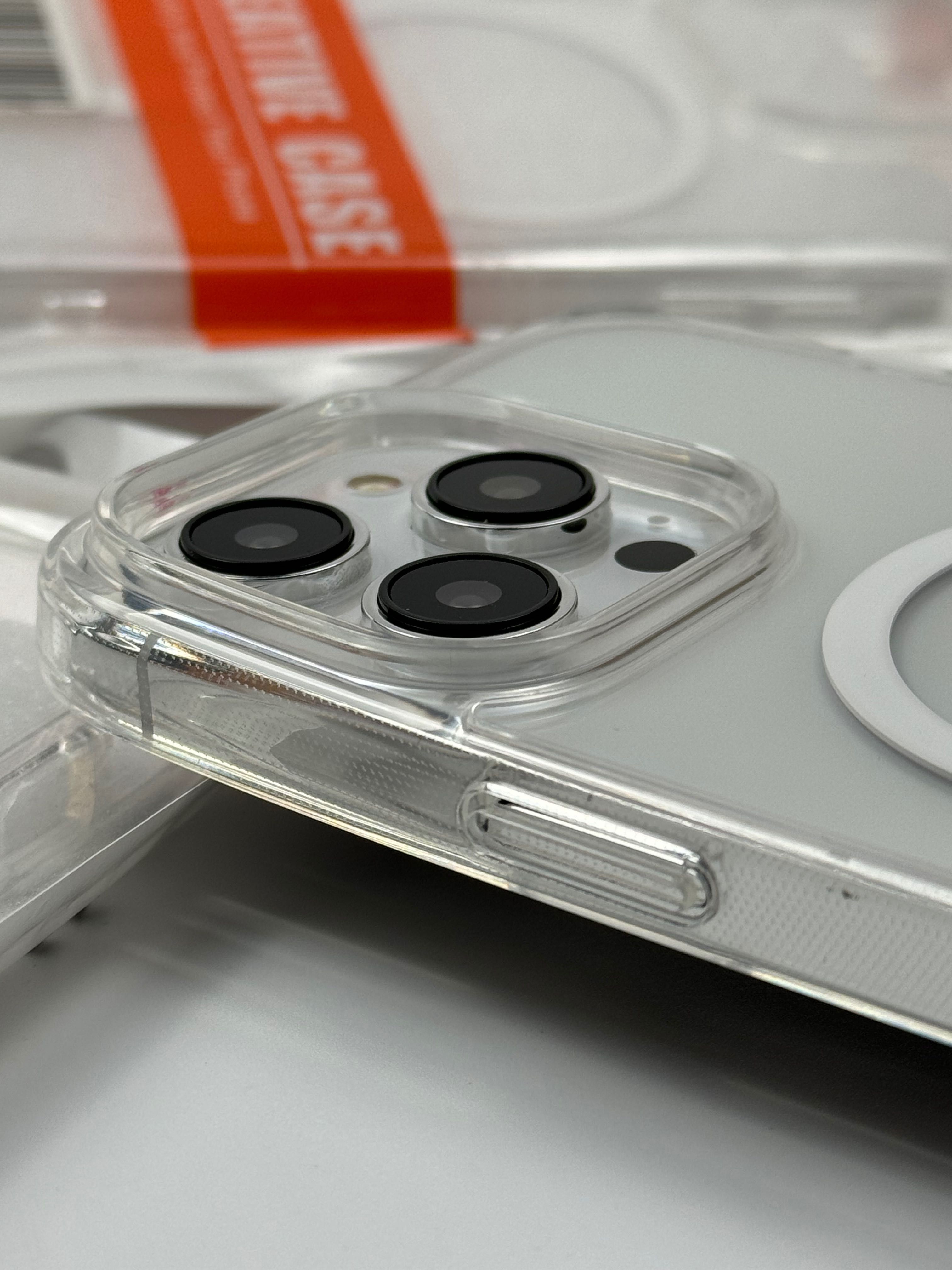 Чохол прозорий Clear Case MagSafe iPhone 14 Pro Max та всієї серії