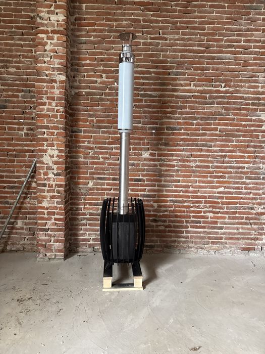 Piec tunelowy do sauny  na drewno