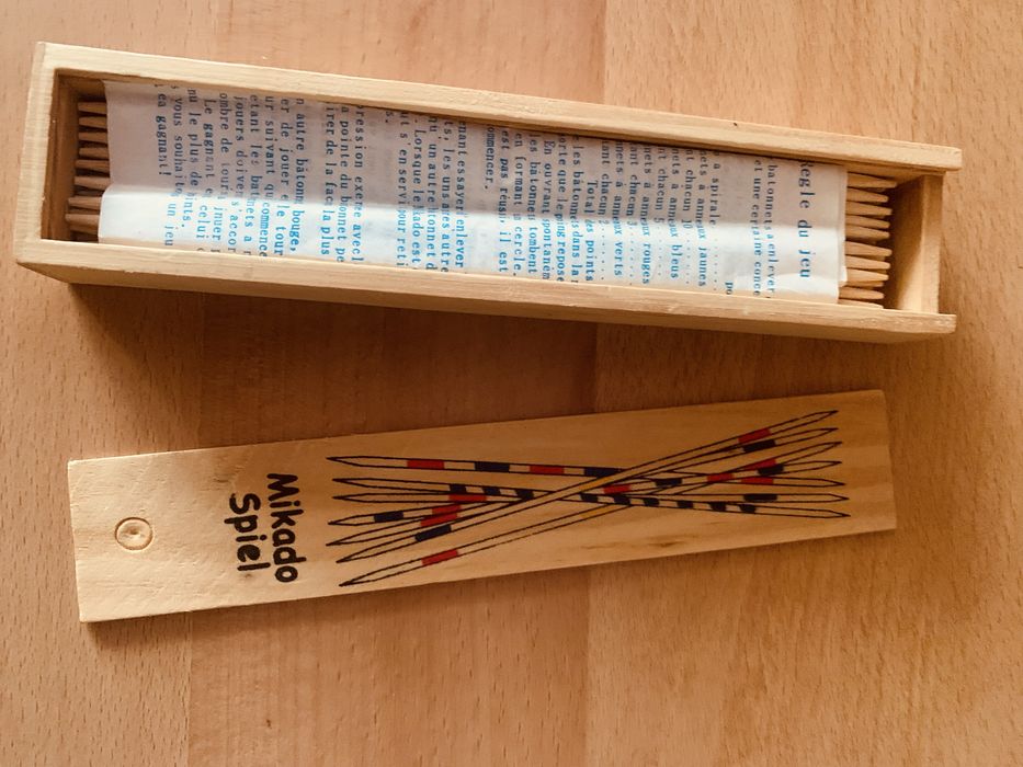 NOWA gra towarzyska/bierki Mikado drewniane