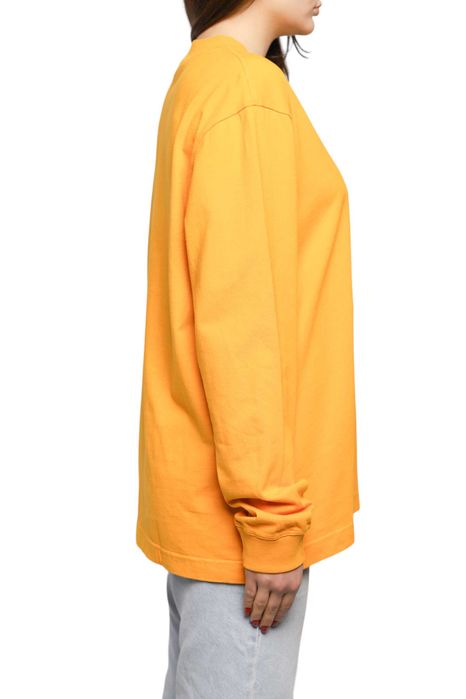 Лонглсів Acne Studios Erwin Long Sleeve Stamp Tee Orange