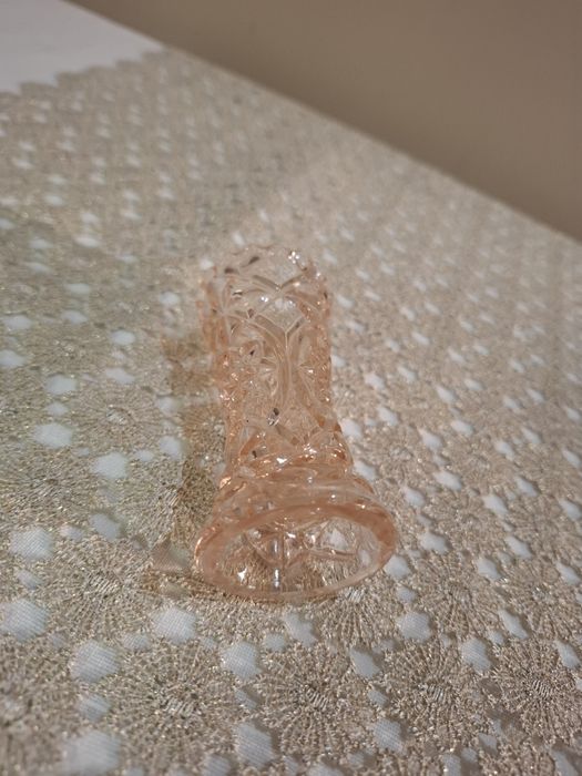 Huta Hortensja liliput wazonik różowy