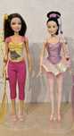Барби barbie лялька кукла гімнастка балерина підставка