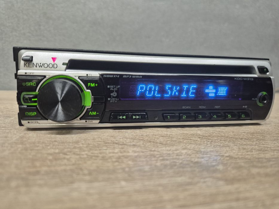 Radio samochodowe Kenwood CD KDC-W1313 CD Mp3 Aux RDS Fiat Seicento Fo