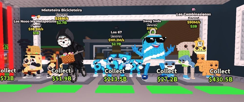 Продаю Steal a brainrot (Читати опис)