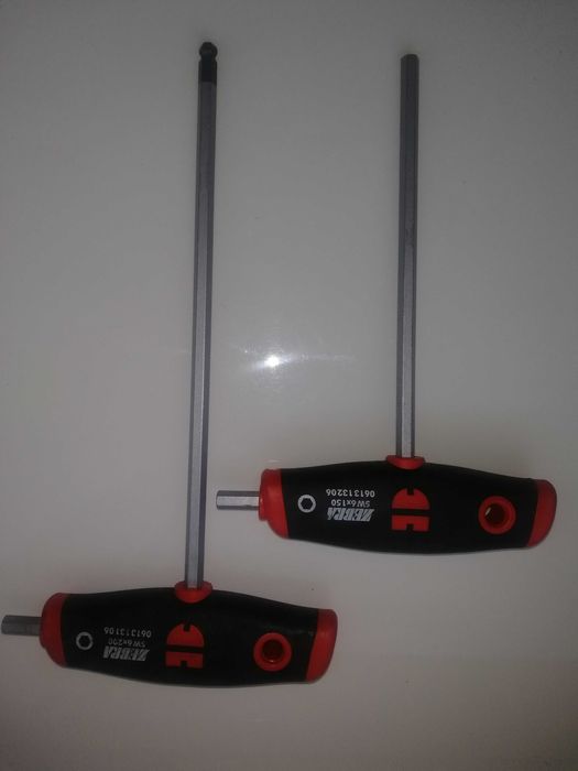 Т-подібні шестигранні ключі WURTH SW 6