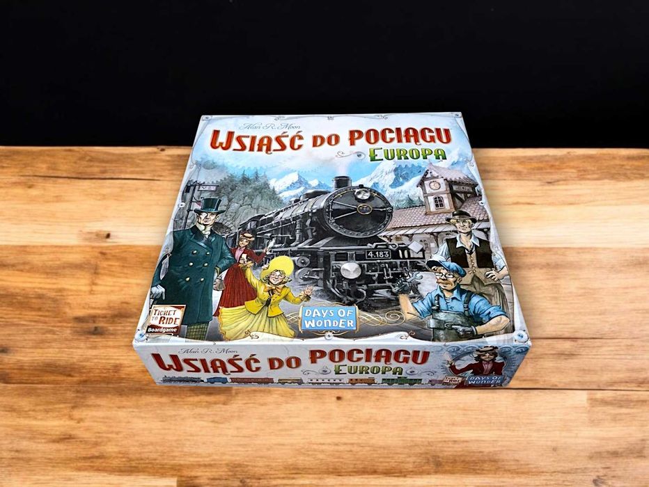 Wsiąść do pociągu / Ticket to ride - pojemniki do gry planszowej