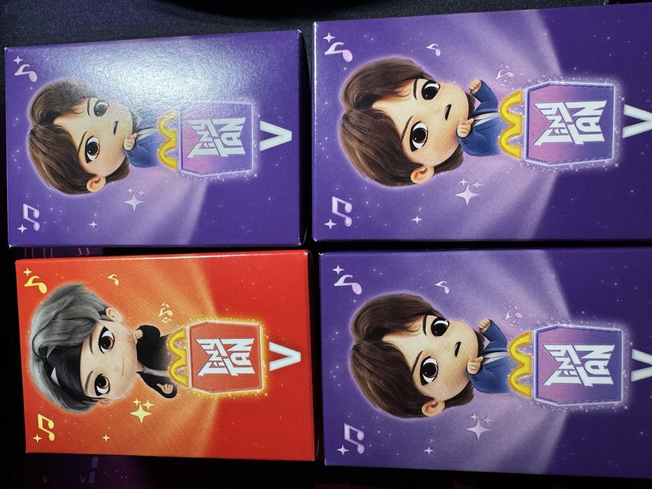 Figuras BTS - Coleção McDonalds