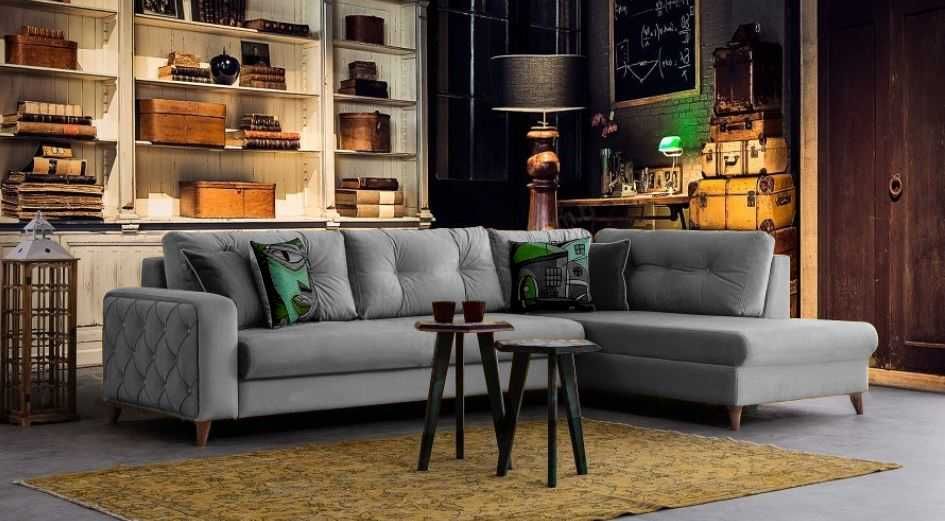 Narożnik ,Kanapa MALIBU funkcja spania 2 pojemniki PRODUCENT,NOWOŚĆ