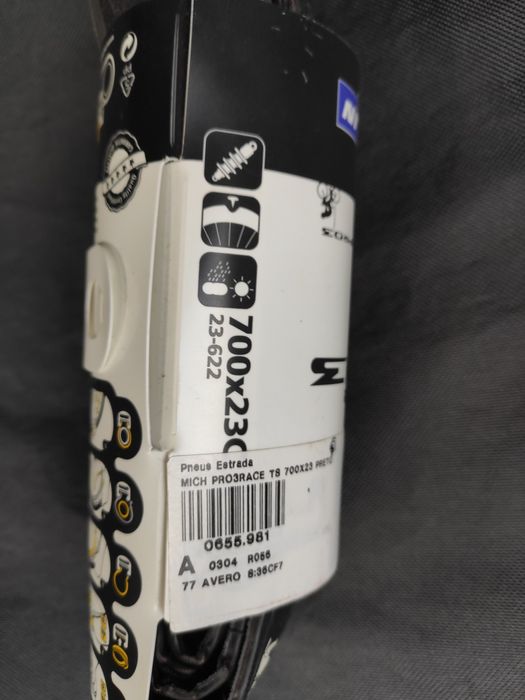 Pneu Michelin Pro3 race 700x25 preto (novo)
