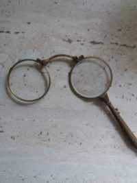 okulary binokle przedwojenne